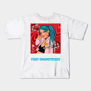 fight endometriiosis Kids T-Shirt